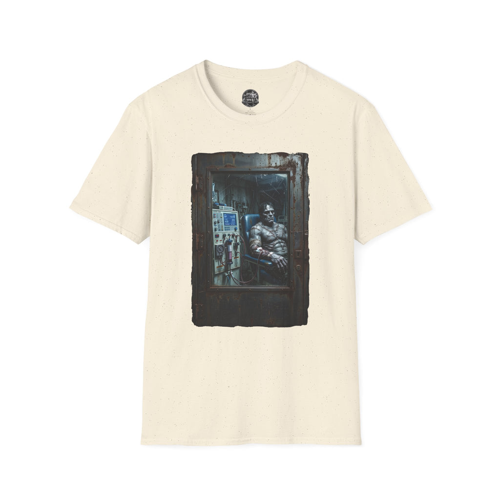 The Patchwork Patient Horror T-Shirt | Spooky Dialysis Tech Halloween Shirt