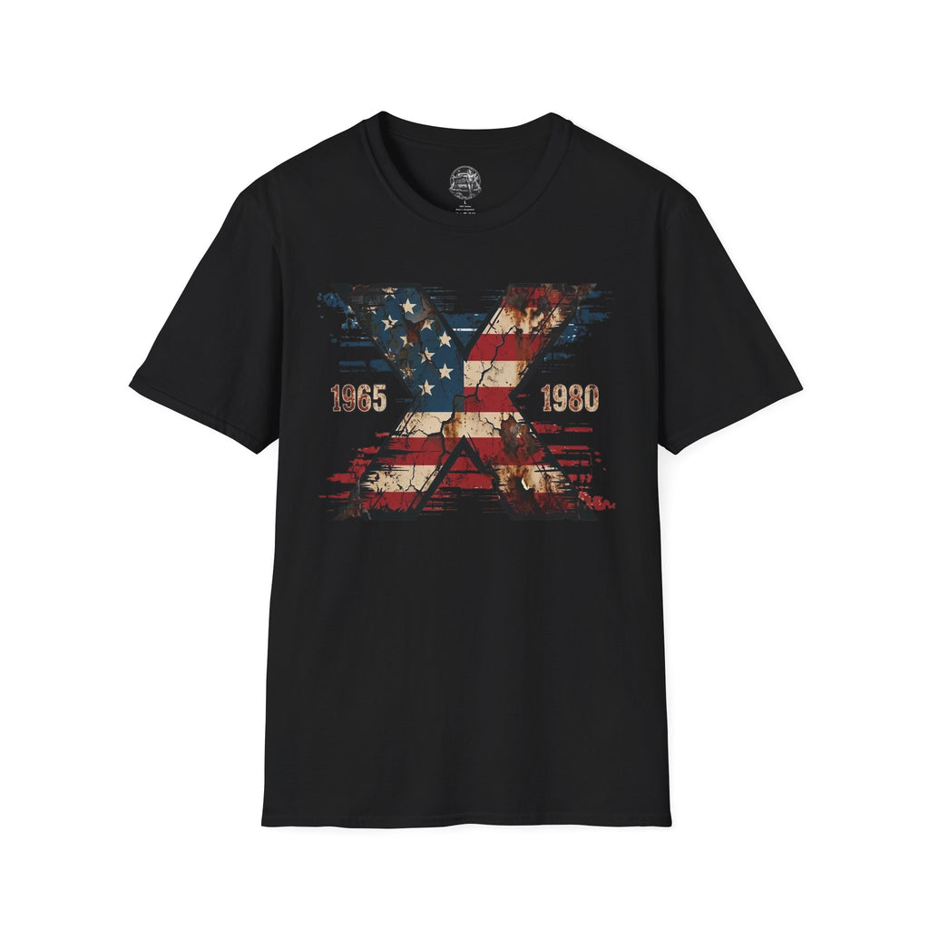 Generation X 1965–1980 T-Shirt — Retro Vintage Birth Year Tee