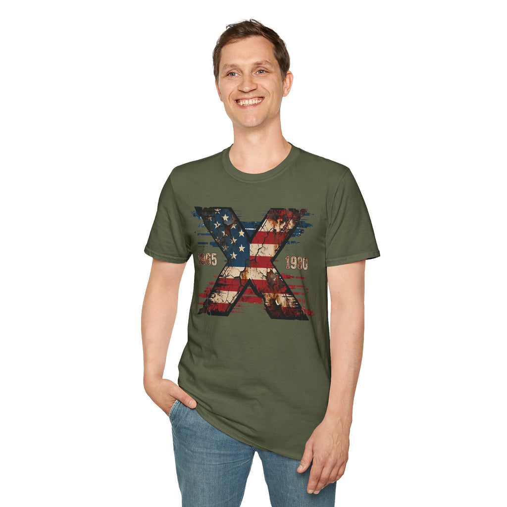 Generation X 1965–1980 T-Shirt — Retro Vintage Birth Year Tee