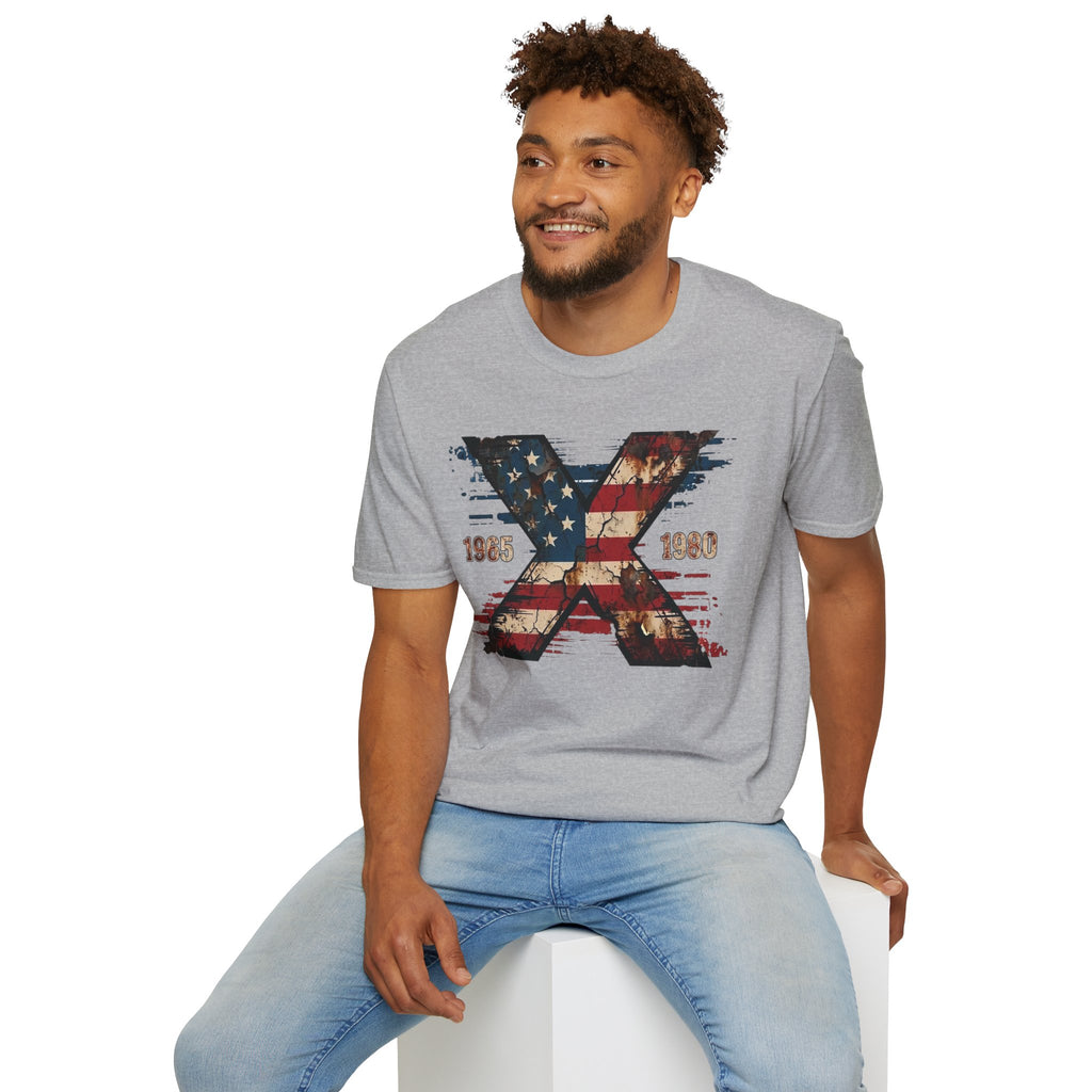Generation X 1965–1980 T-Shirt — Retro Vintage Birth Year Tee
