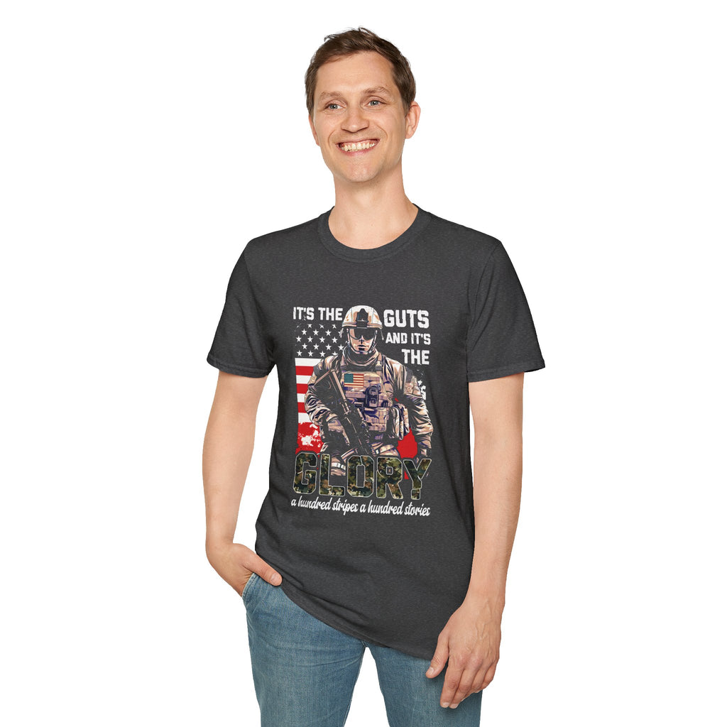 It's the Guts and It's the Glory T-Shirt — Motivational Graphic Tee