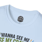Funny Angry Turtle T-Shirt — “Wanna See Me Lose My Crayons? Do That Again…” — Teacher & Art Lover Tee
