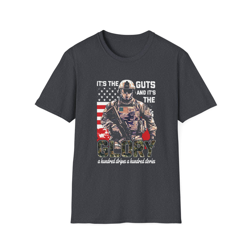 It's the Guts and It's the Glory T-Shirt — Motivational Graphic Tee