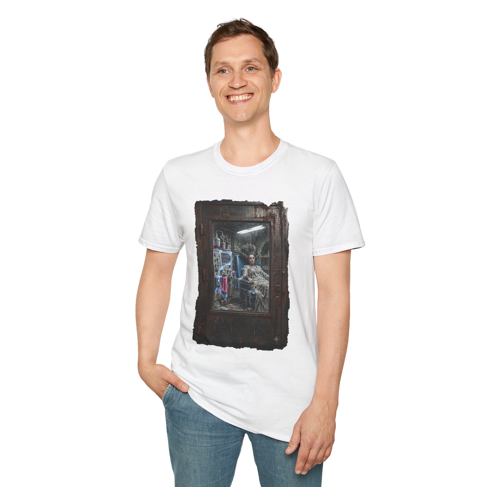 Vintage Barber Shop Photo T‑Shirt