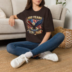 250 Years American Eagle T-Shirt — 1776–2026 Patriotic Anniversary Tee
