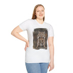 Lynx Portrait T-Shirt — Wild Cat Graphic Tee