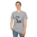 Cowboy Capybara T-Shirt — Cute Western Animal Graphic Tee