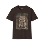 Lynx Portrait T-Shirt — Wild Cat Graphic Tee