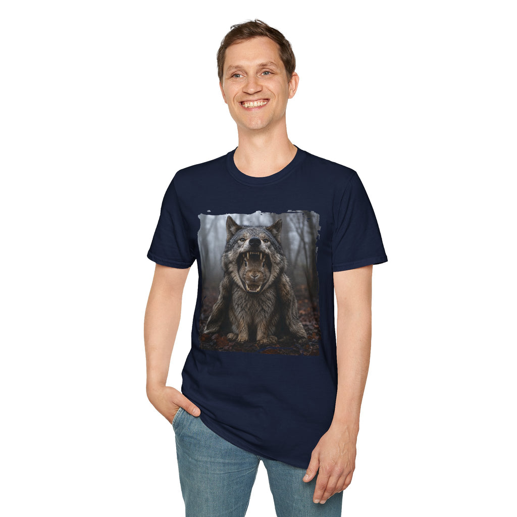 Wolf Roar T-Shirt — Fierce Forest Wildlife Graphic Tee