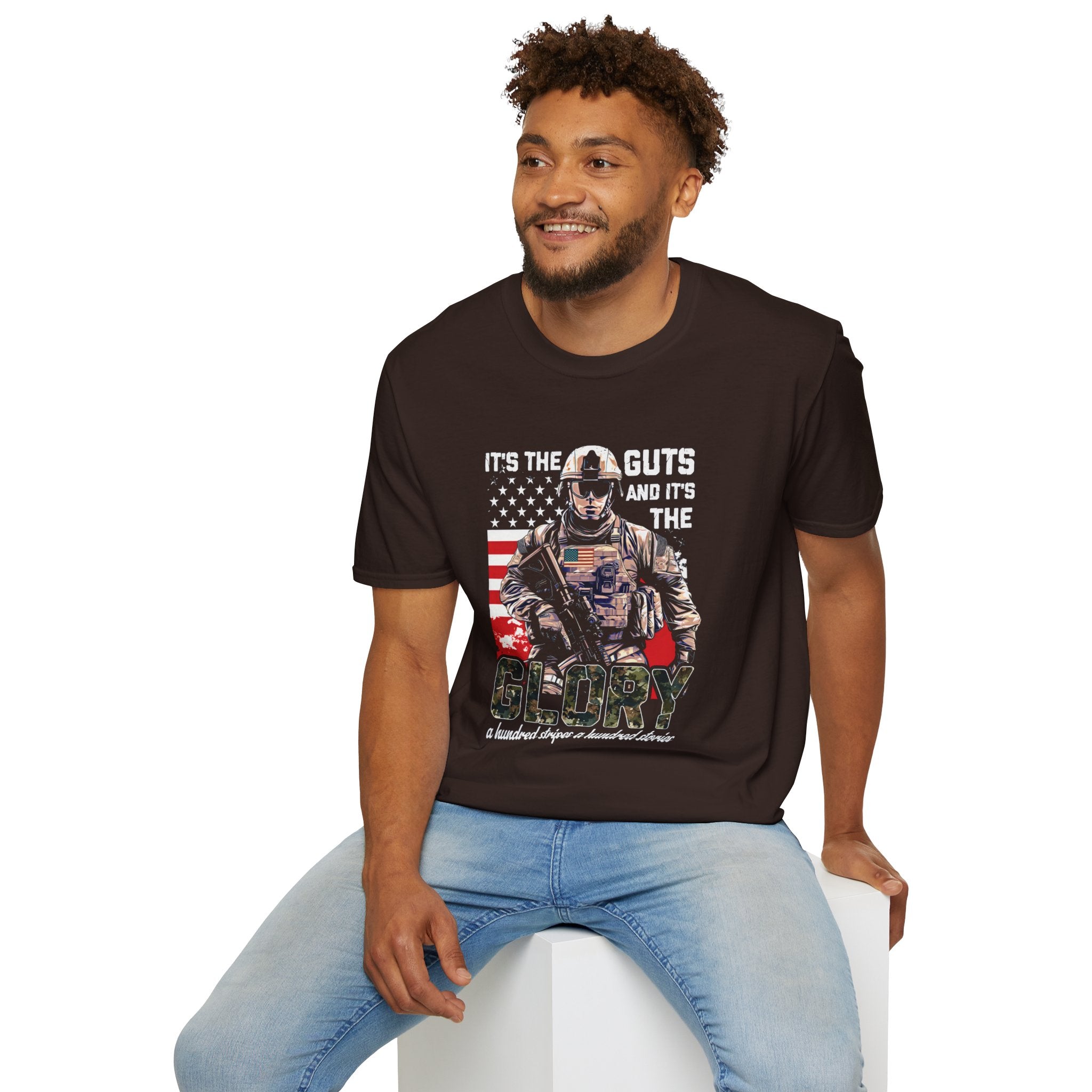 It's the Guts and It's the Glory T-Shirt — Motivational Graphic Tee