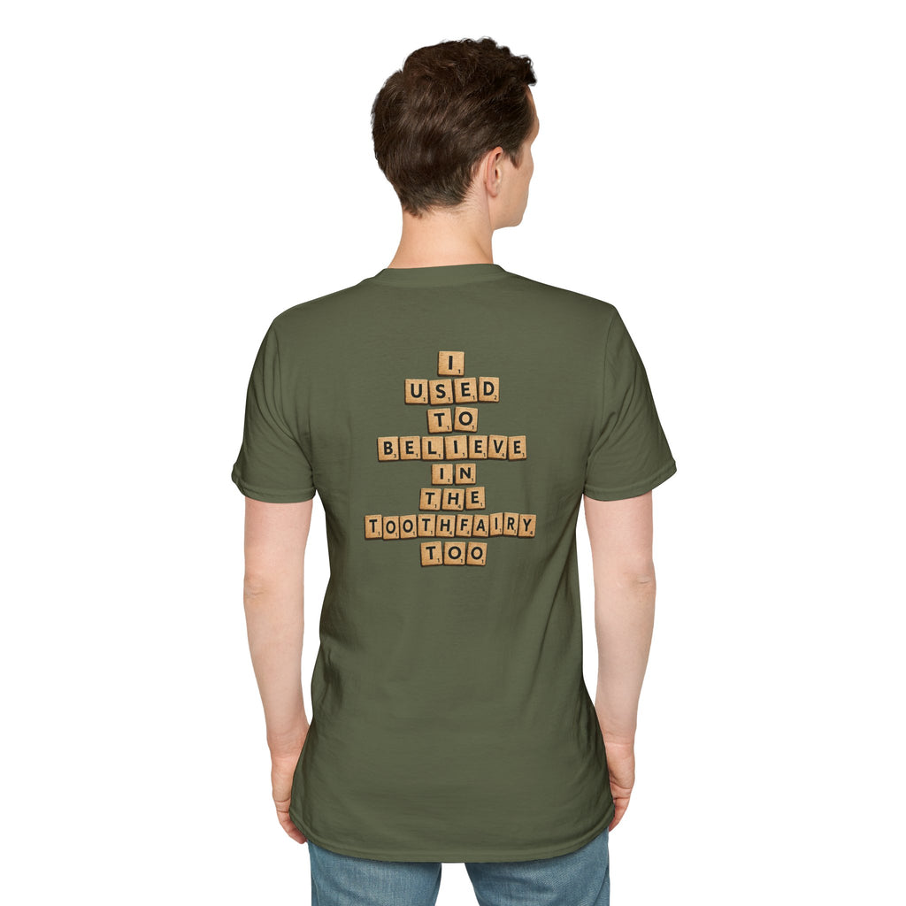 Scrabble Tiles "I Know You Think You're Right" T-Shirt