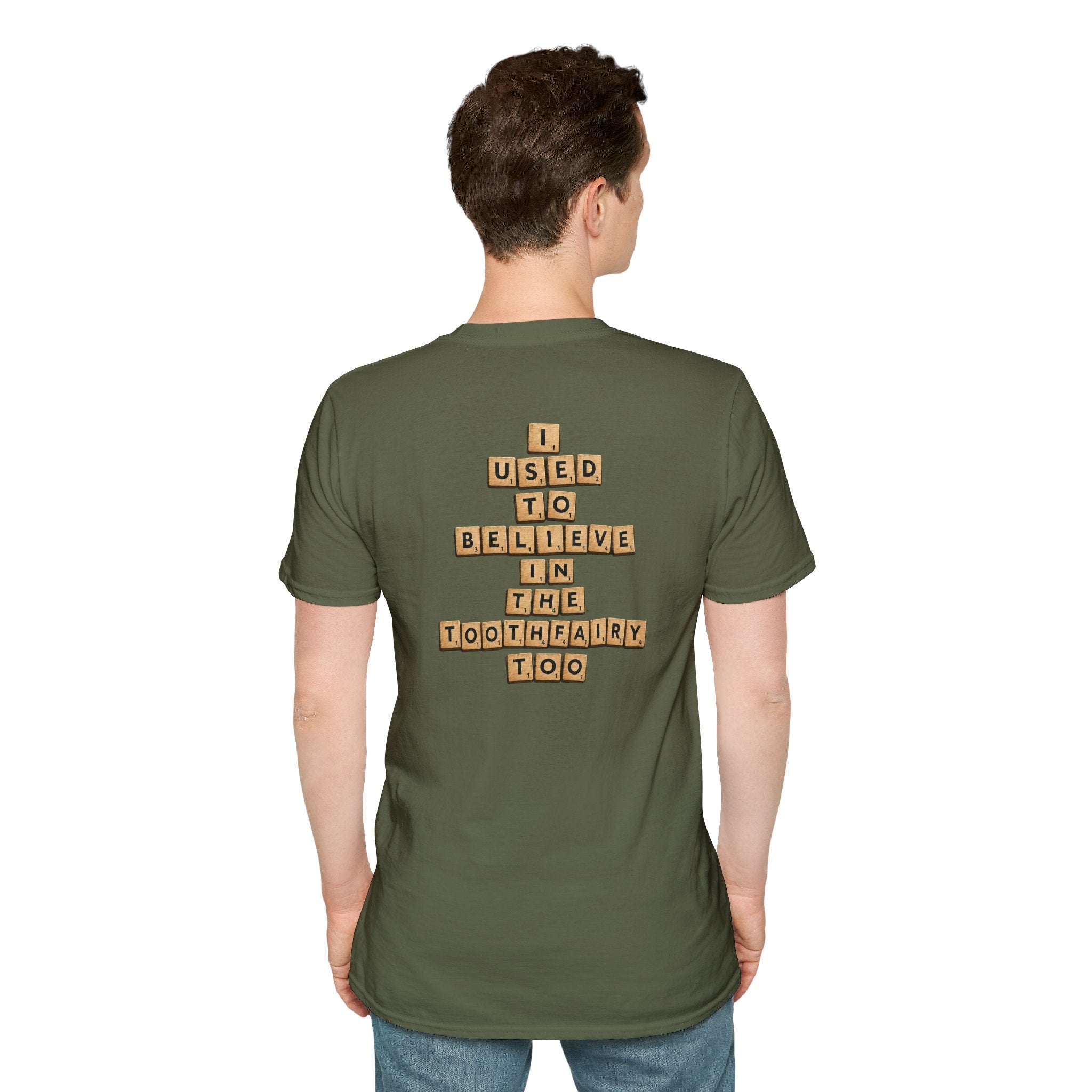 Scrabble Tiles "I Know You Think You're Right" T-Shirt