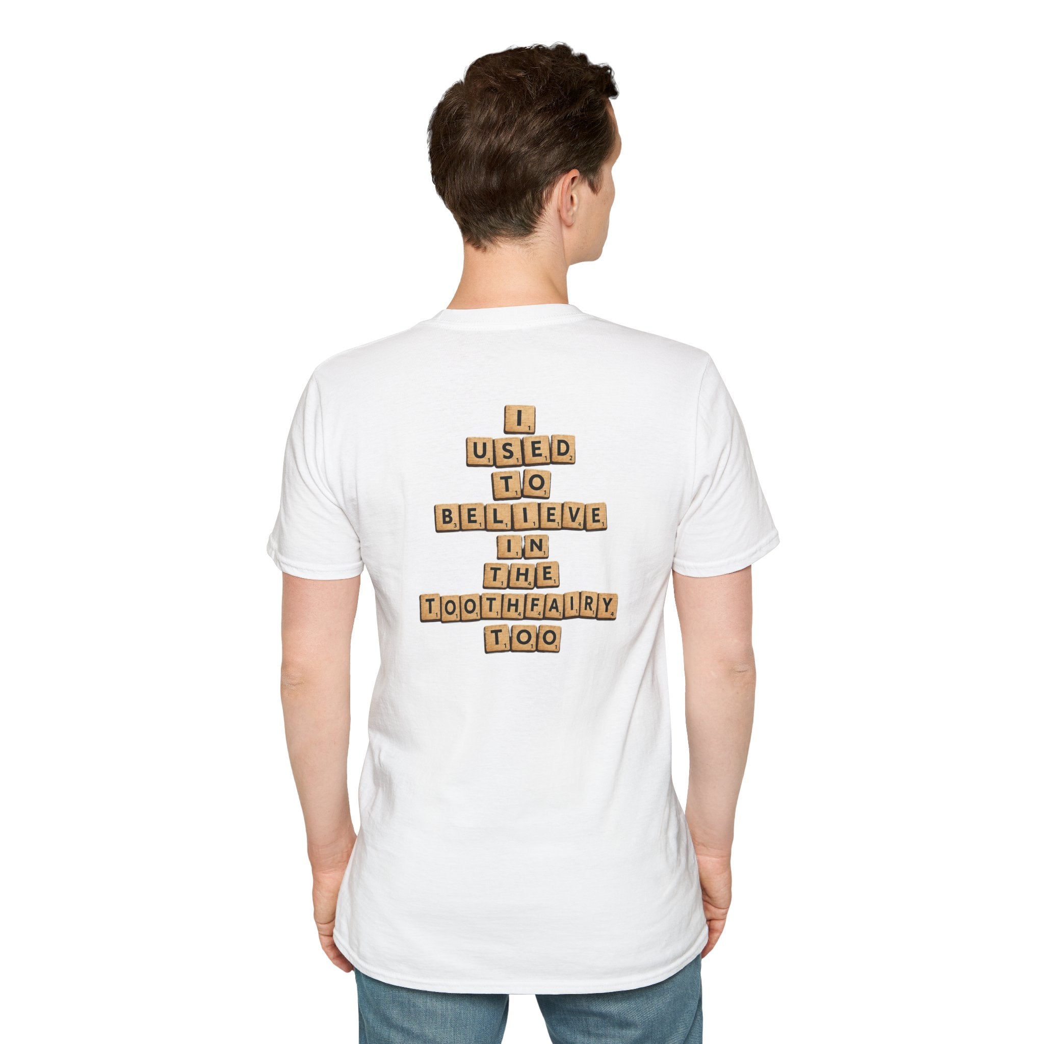 Scrabble Tiles "I Know You Think You're Right" T-Shirt