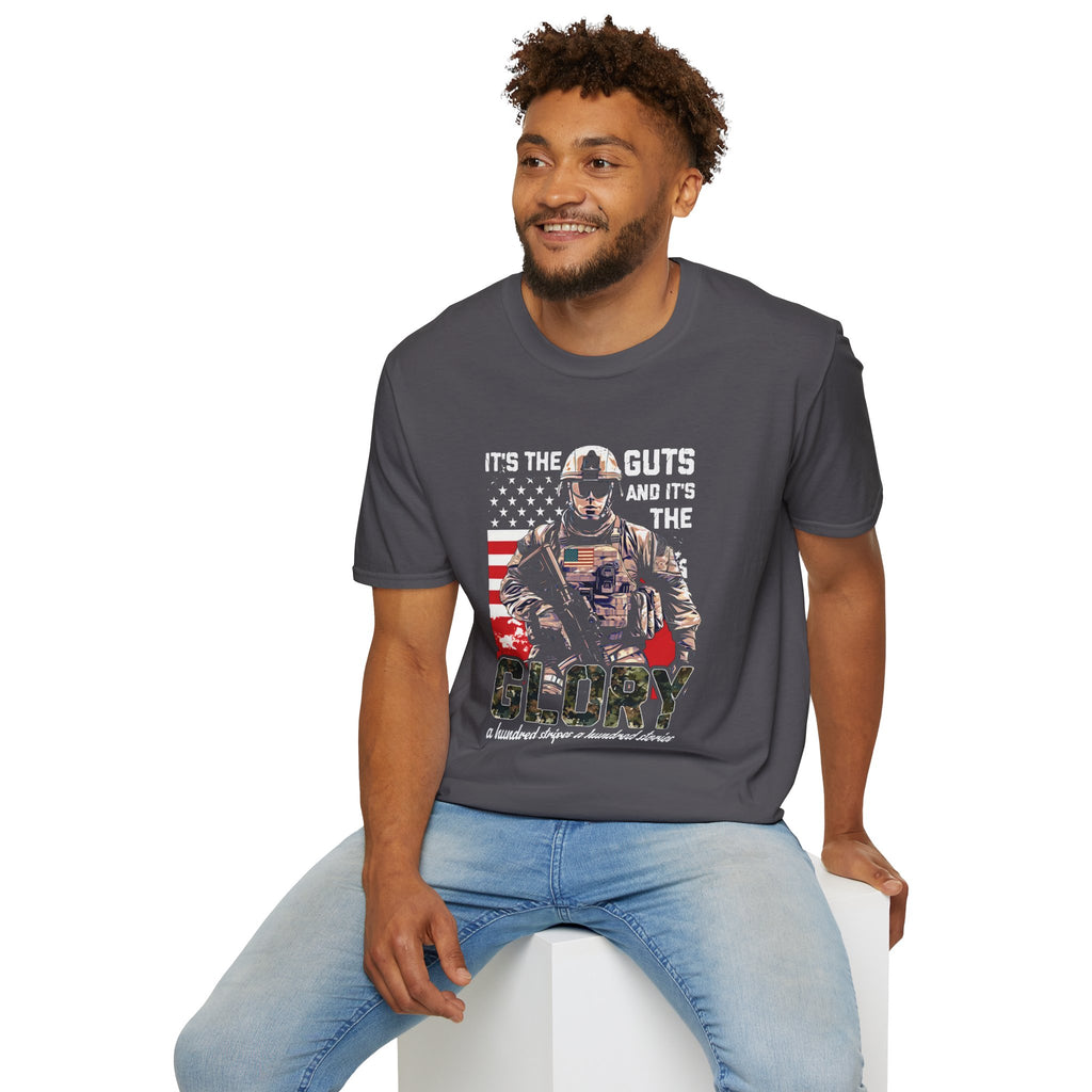 It's the Guts and It's the Glory T-Shirt — Motivational Graphic Tee