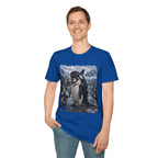Orca & Penguin Graphic T‑Shirt — Cute Antarctic Wildlife Tee