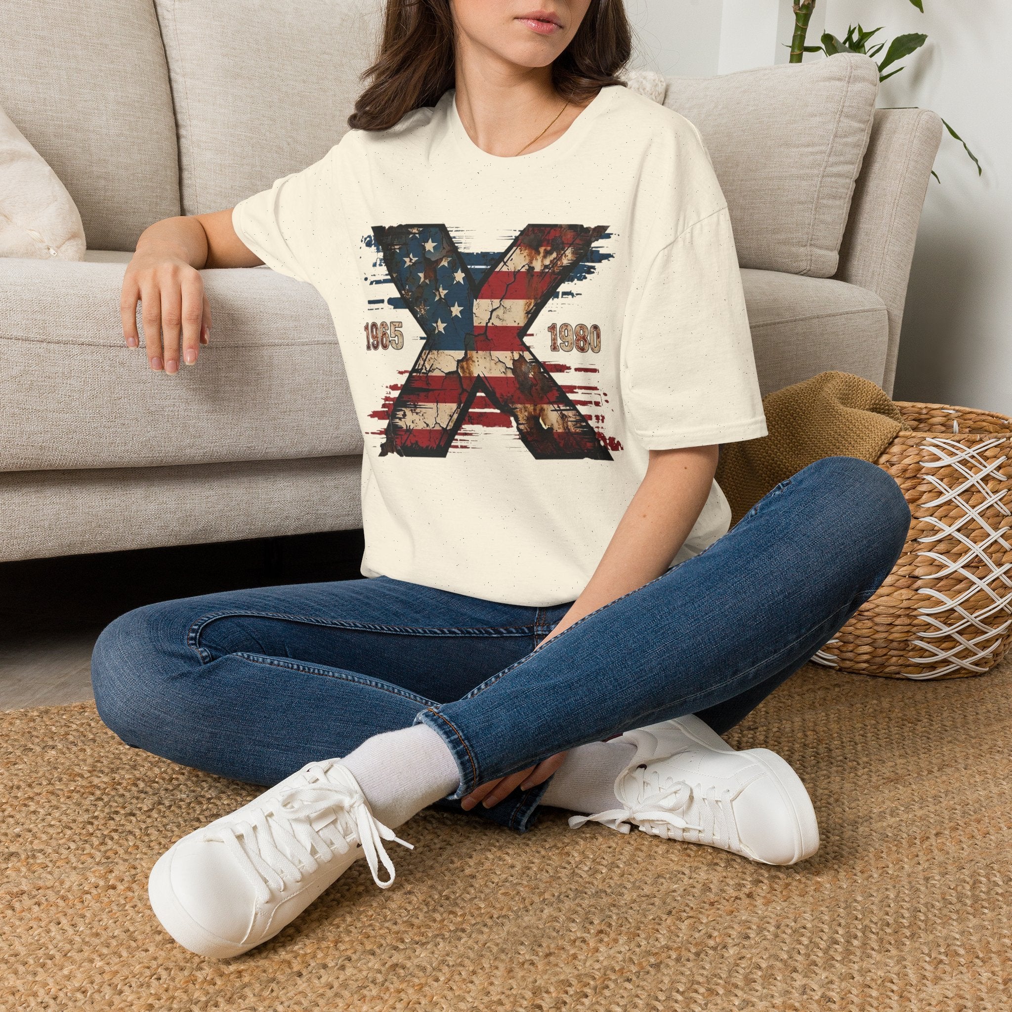 Generation X 1965–1980 T-Shirt — Retro Vintage Birth Year Tee