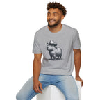 Cowboy Capybara T-Shirt — Cute Western Animal Graphic Tee