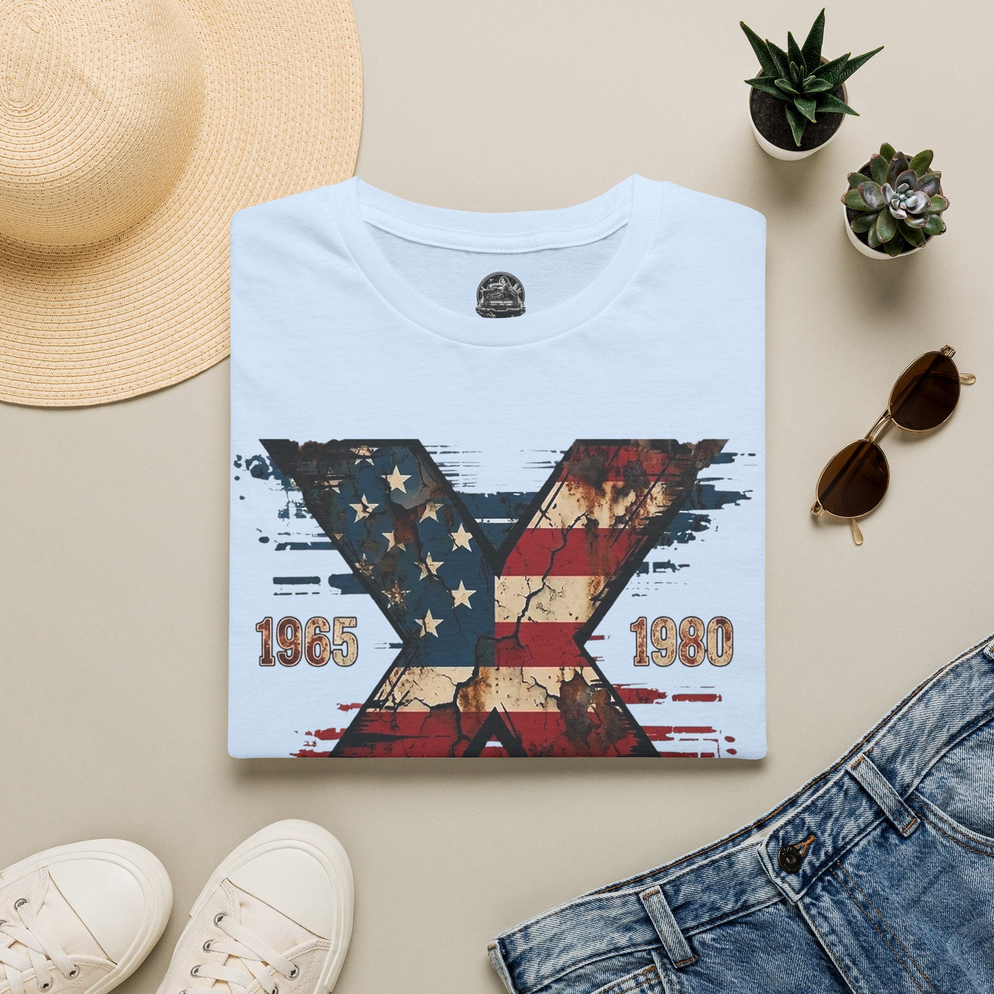 Generation X 1965–1980 T-Shirt — Retro Vintage Birth Year Tee