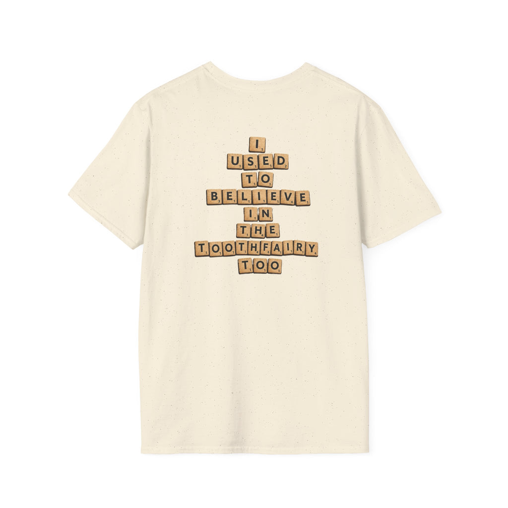 Scrabble Tiles "I Know You Think You're Right" T-Shirt