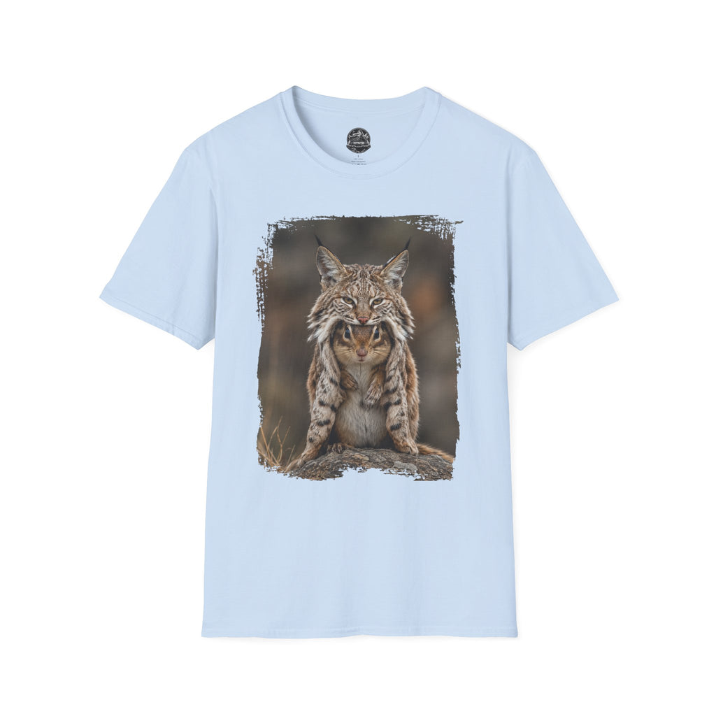 Lynx Portrait T-Shirt — Wild Cat Graphic Tee