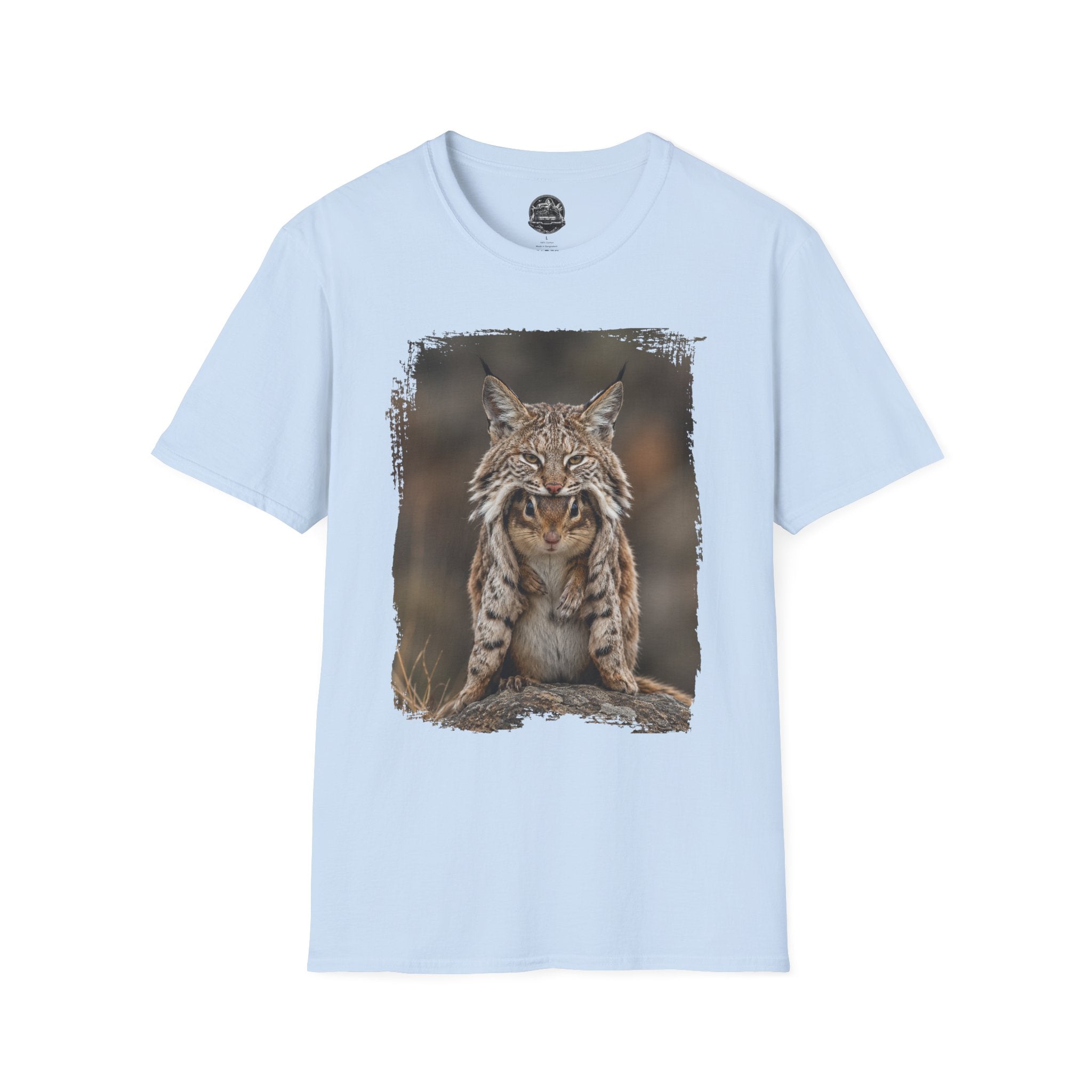 Lynx Portrait T-Shirt — Wild Cat Graphic Tee