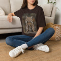 Lynx Portrait T-Shirt — Wild Cat Graphic Tee