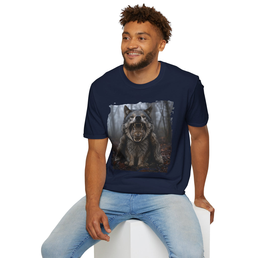 Wolf Roar T-Shirt — Fierce Forest Wildlife Graphic Tee