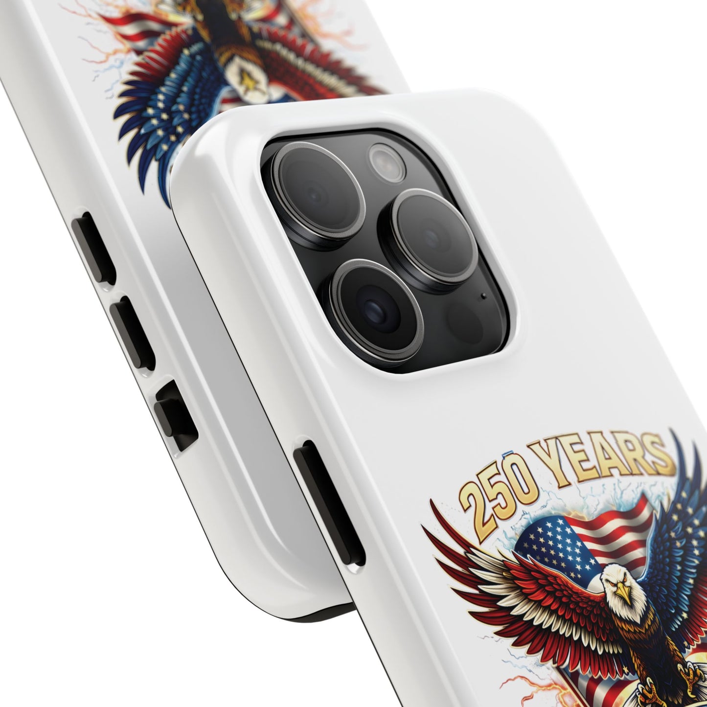 250 Years 1776–2026 Patriotic Eagle Phone Case
