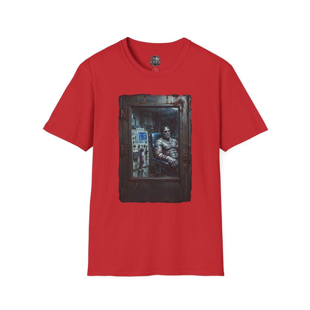 The Patchwork Patient Horror T-Shirt | Spooky Dialysis Tech Halloween Shirt