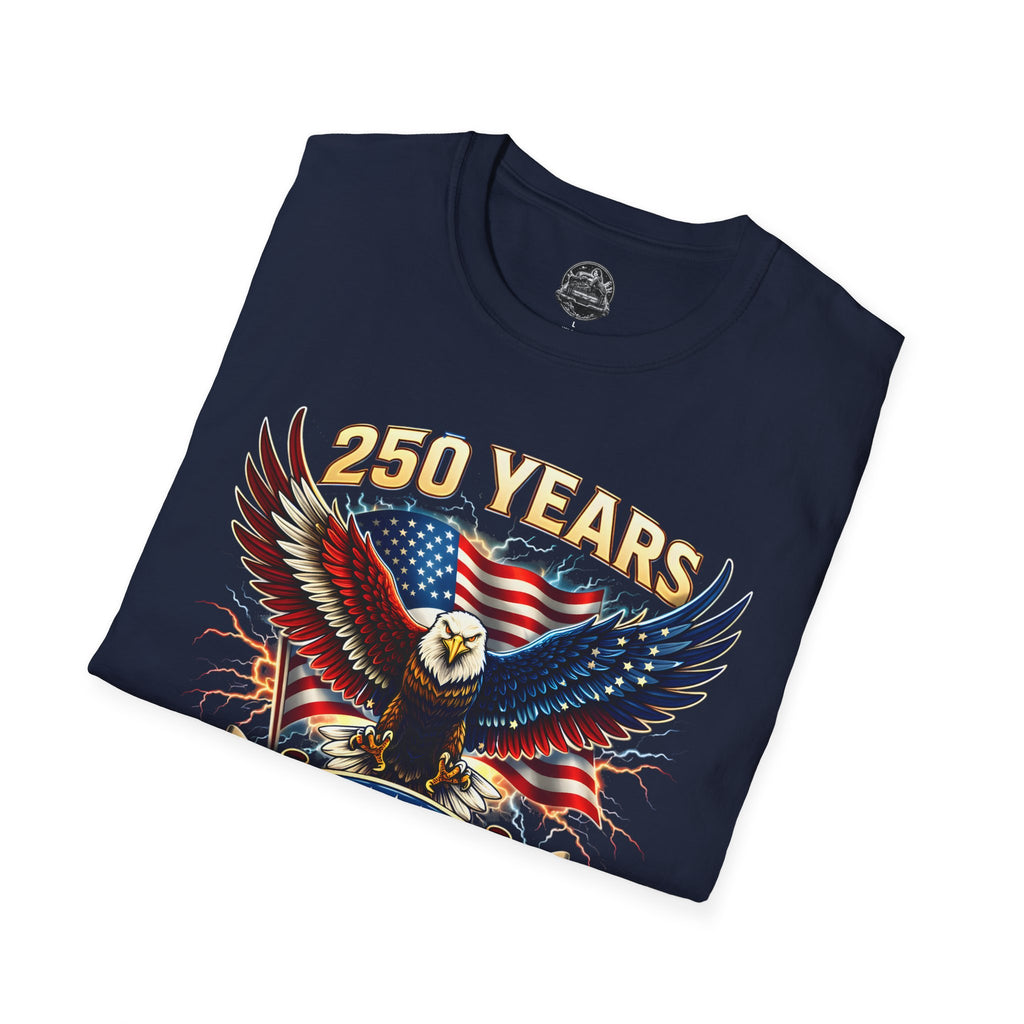 250 Years American Eagle T-Shirt — 1776–2026 Patriotic Anniversary Tee