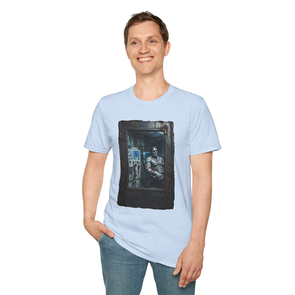 The Patchwork Patient Horror T-Shirt | Spooky Dialysis Tech Halloween Shirt