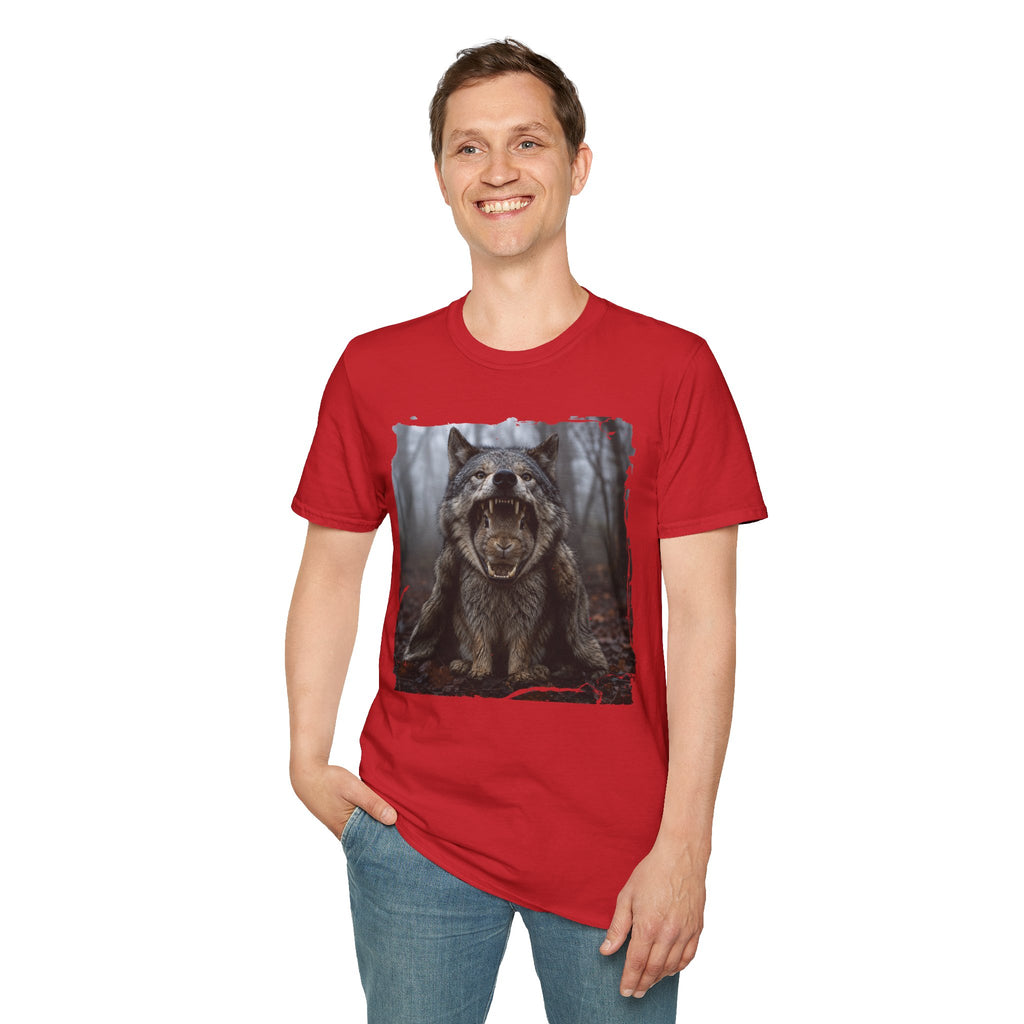 Wolf Roar T-Shirt — Fierce Forest Wildlife Graphic Tee