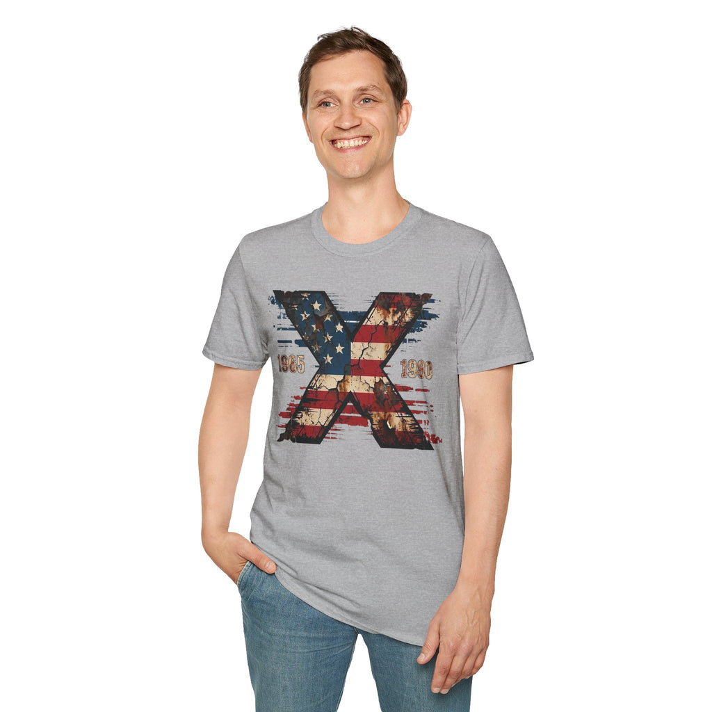 Generation X 1965–1980 T-Shirt — Retro Vintage Birth Year Tee