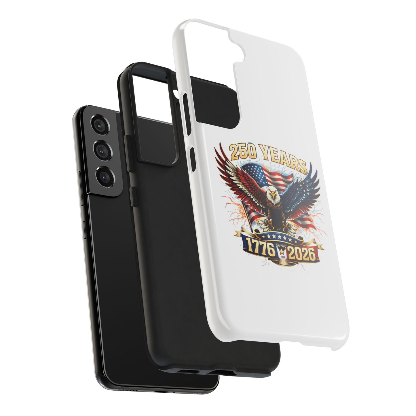 250 Years 1776–2026 Patriotic Eagle Phone Case