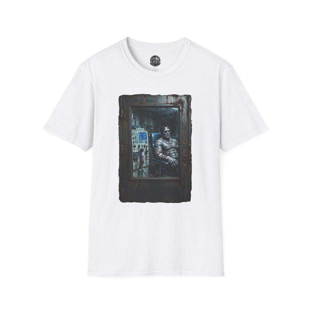 The Patchwork Patient Horror T-Shirt | Spooky Dialysis Tech Halloween Shirt