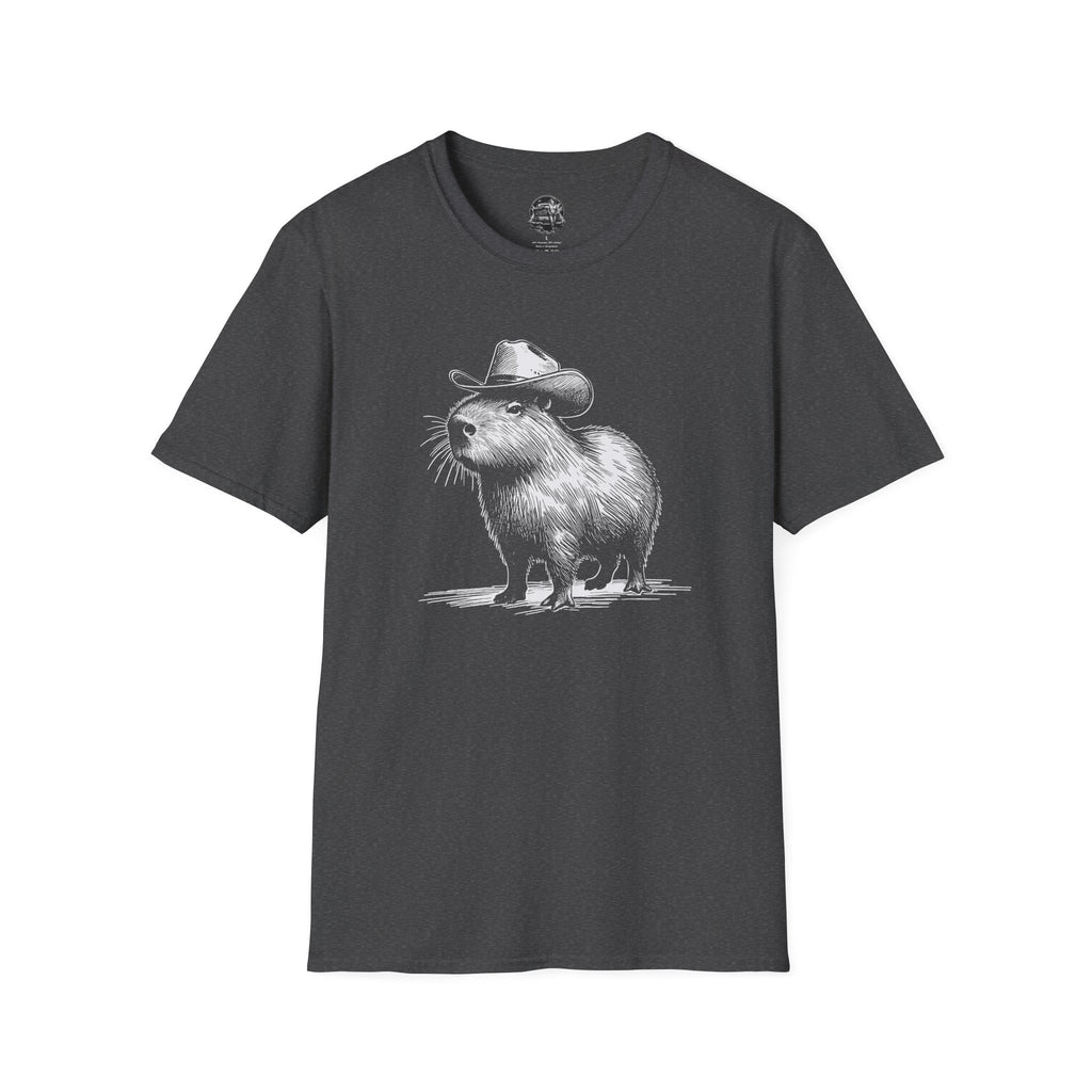 Cowboy Capybara T-Shirt — Funny Western Animal Graphic Tee
