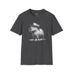 Cowboy Capybara T-Shirt — Funny Western Animal Graphic Tee