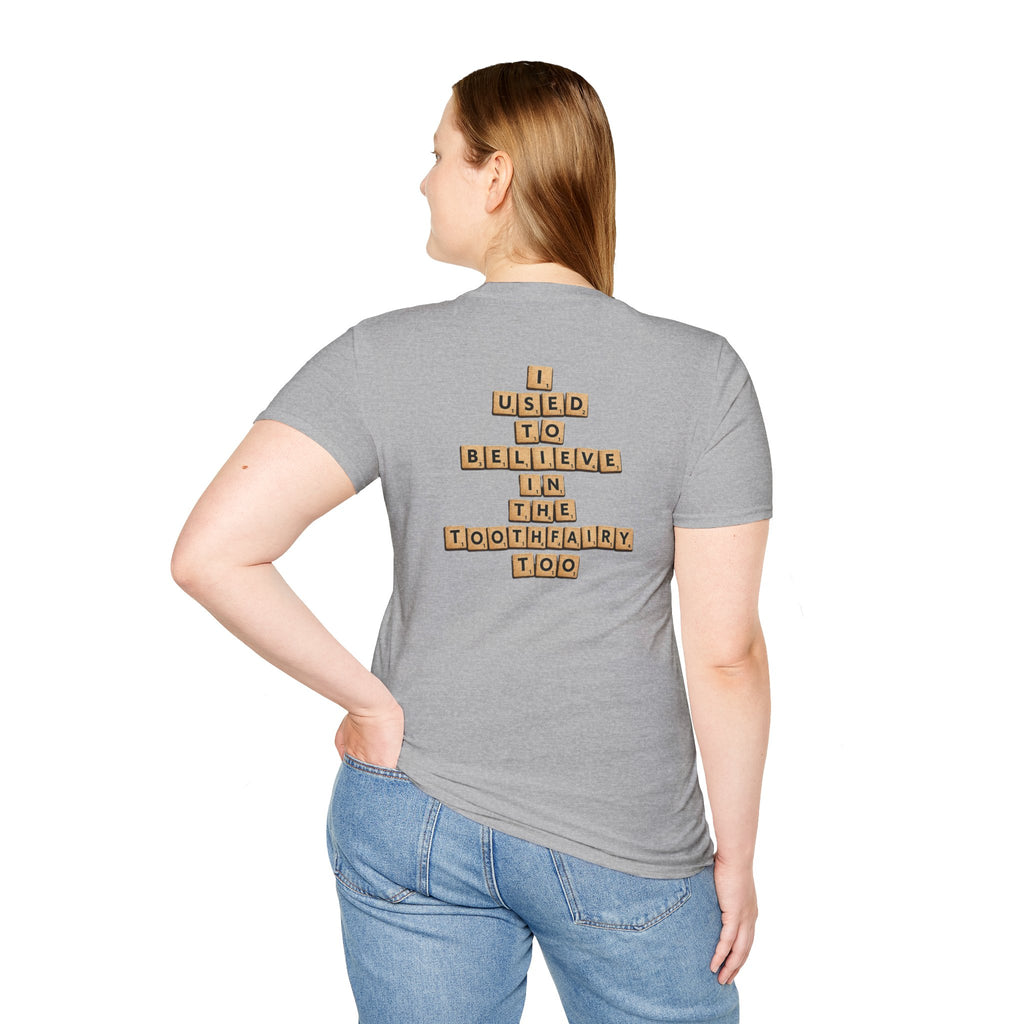 Scrabble Tiles "I Know You Think You're Right" T-Shirt