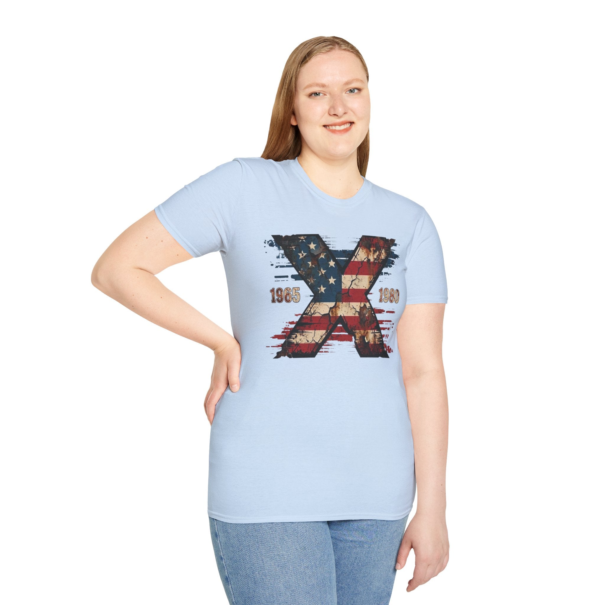 Generation X 1965–1980 T-Shirt — Retro Vintage Birth Year Tee