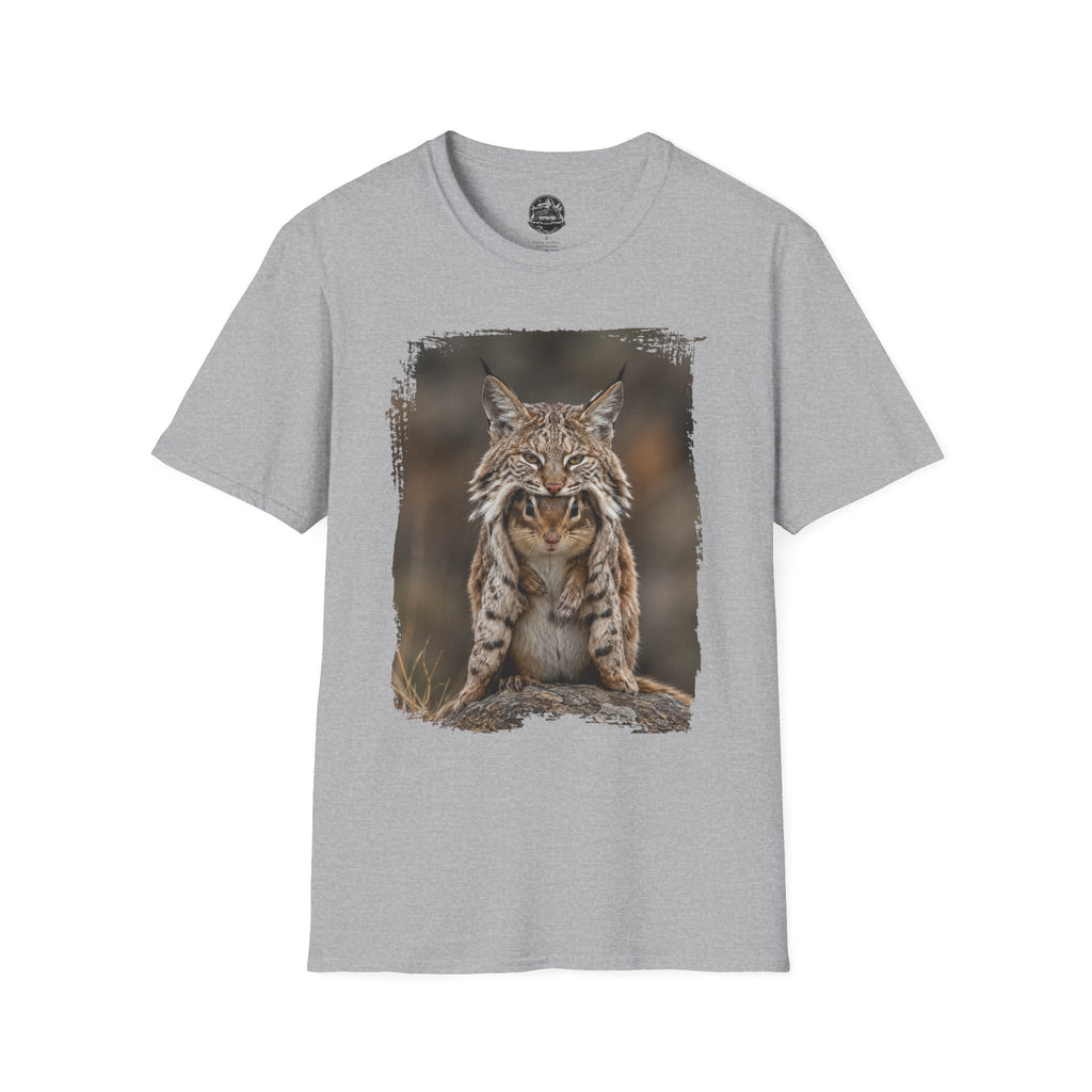 Lynx Portrait T-Shirt — Wild Cat Graphic Tee