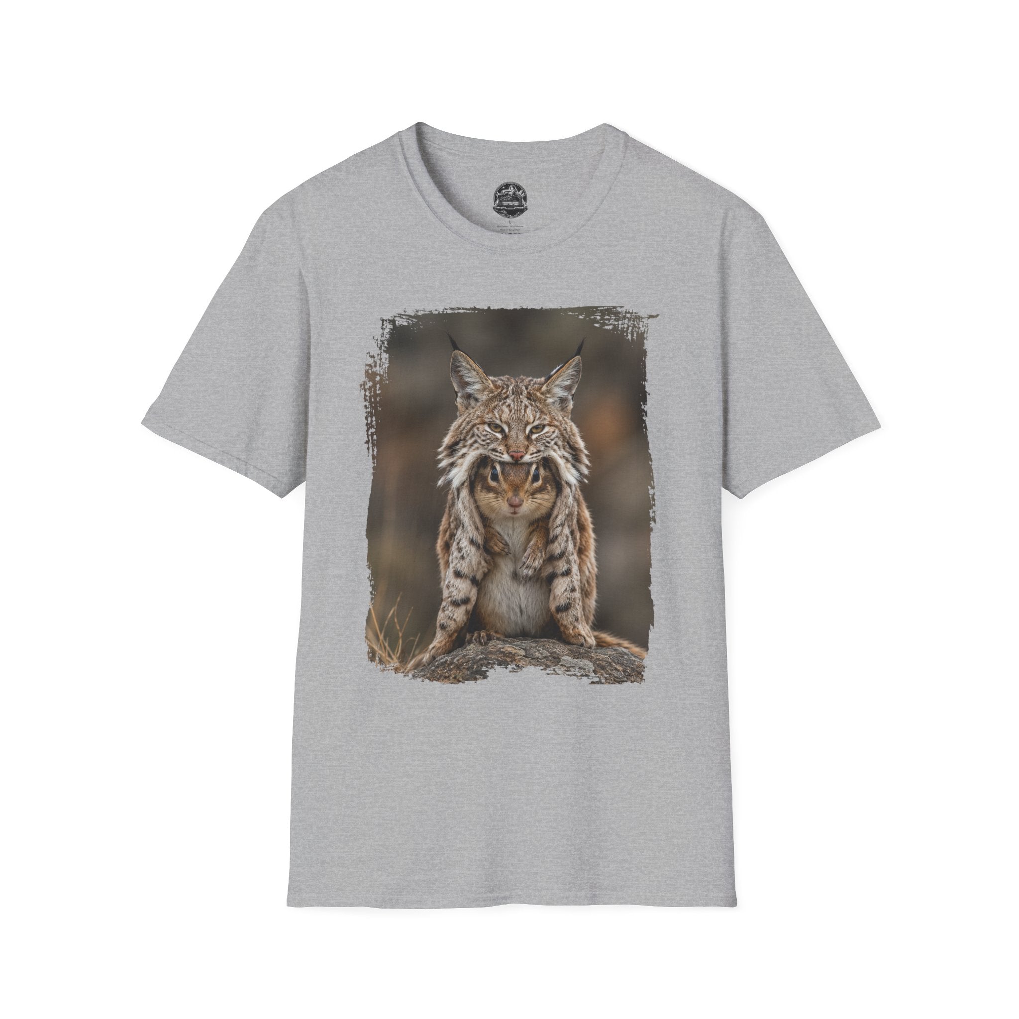 Lynx Portrait T-Shirt — Wild Cat Graphic Tee