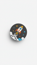 Enamel Pin With Throwback Icon