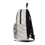 Pastel Heirloom Butterflies Backpack — Dreamy Glass Butterfly Collage
