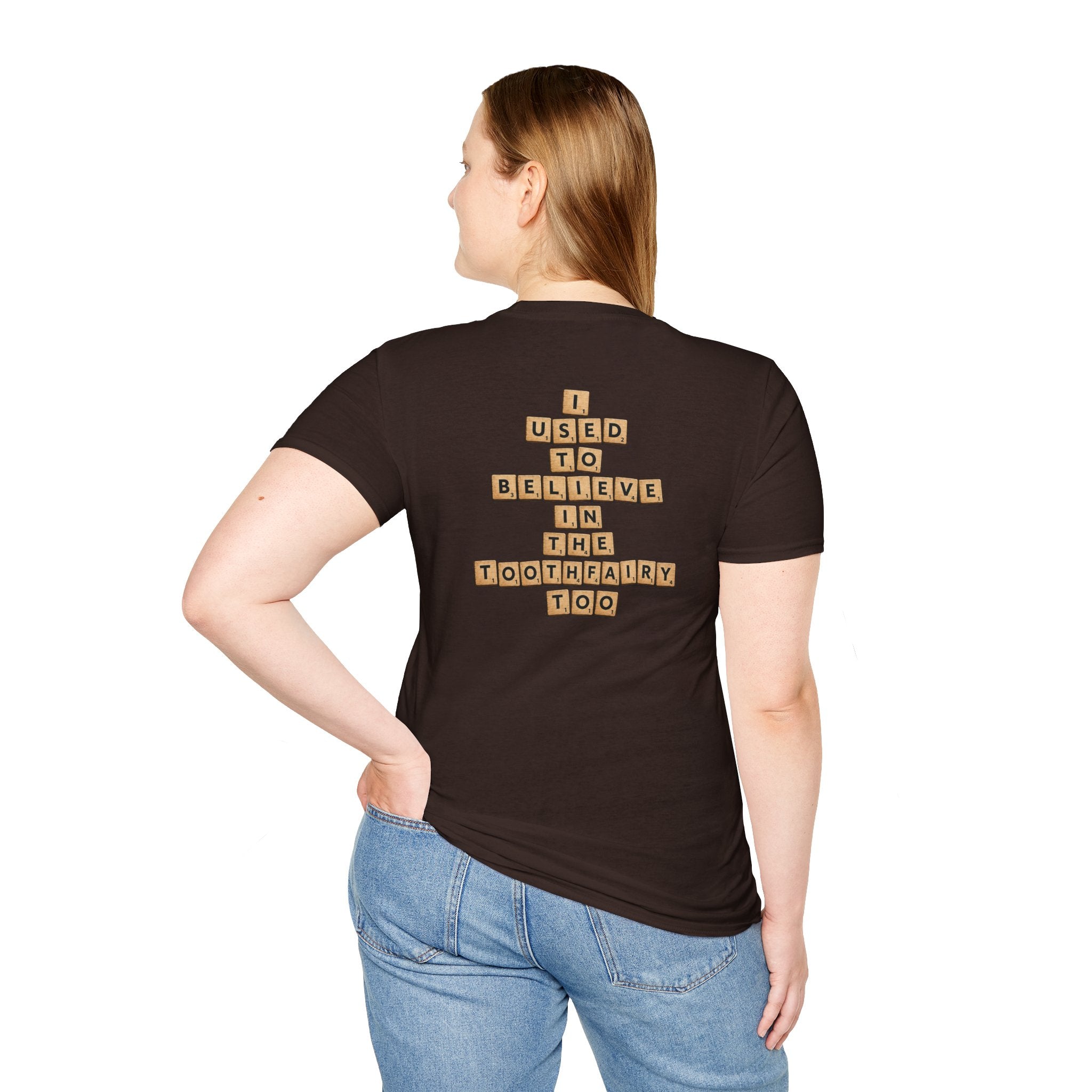 Scrabble Tiles "I Know You Think You're Right" T-Shirt