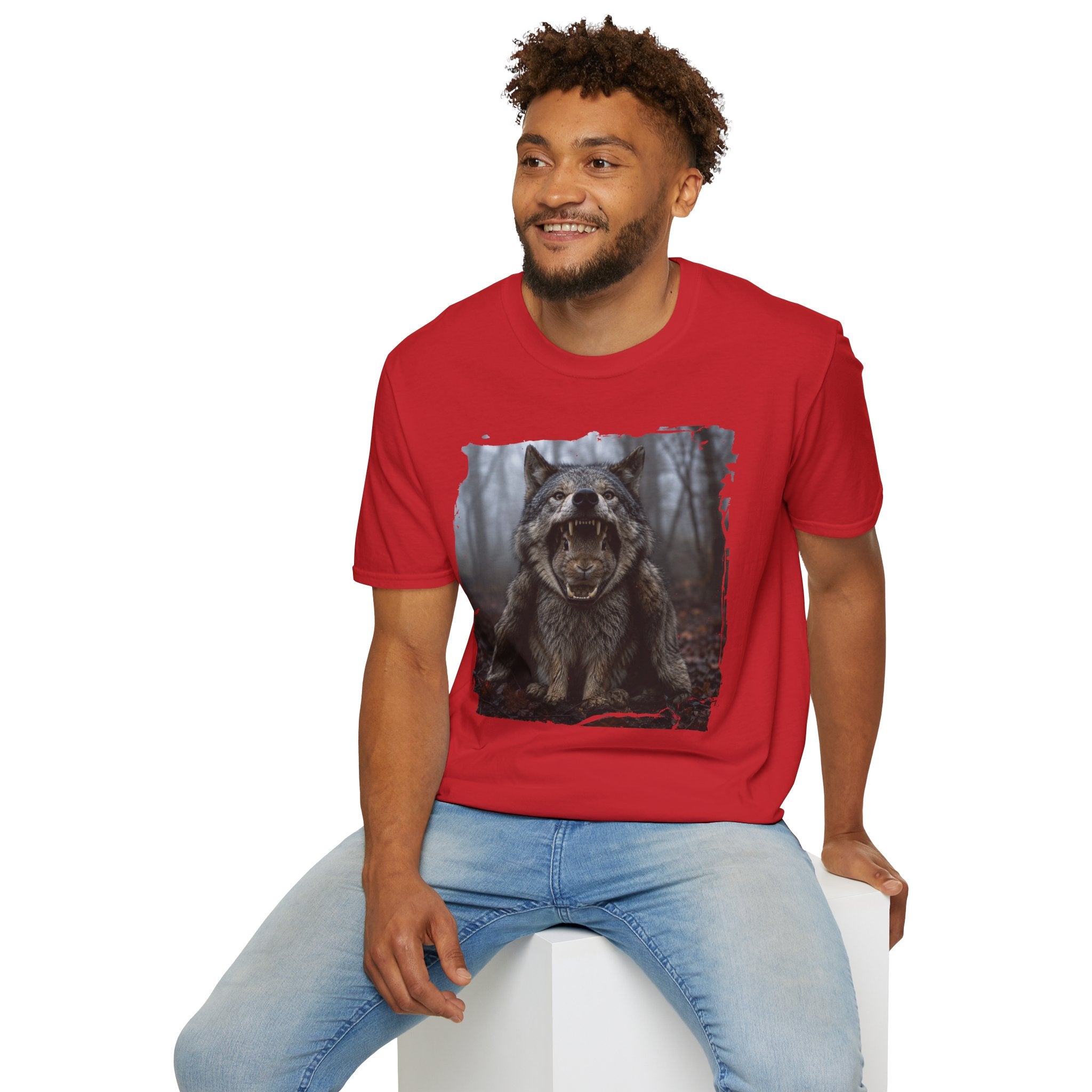 Wolf Roar T-Shirt — Fierce Forest Wildlife Graphic Tee