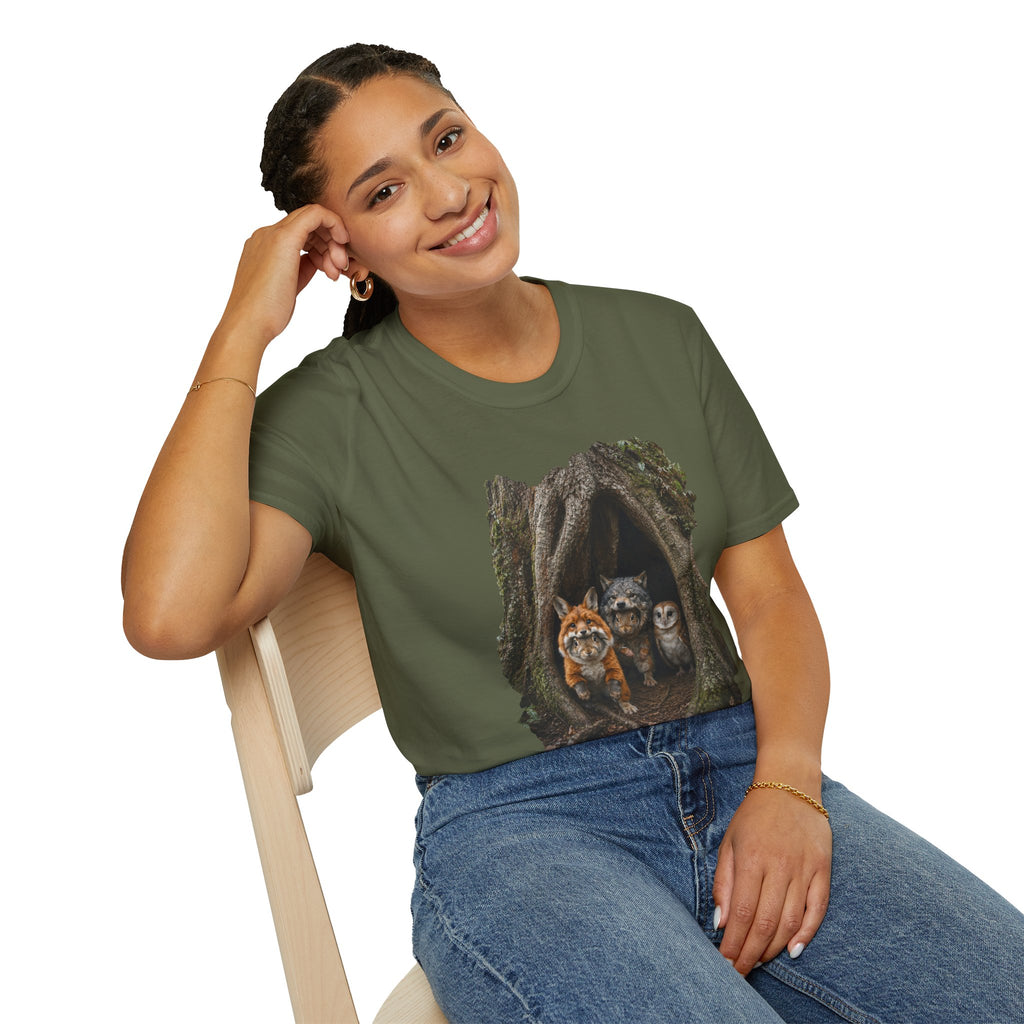 Animal Predator Tree Unisex T-Shirt