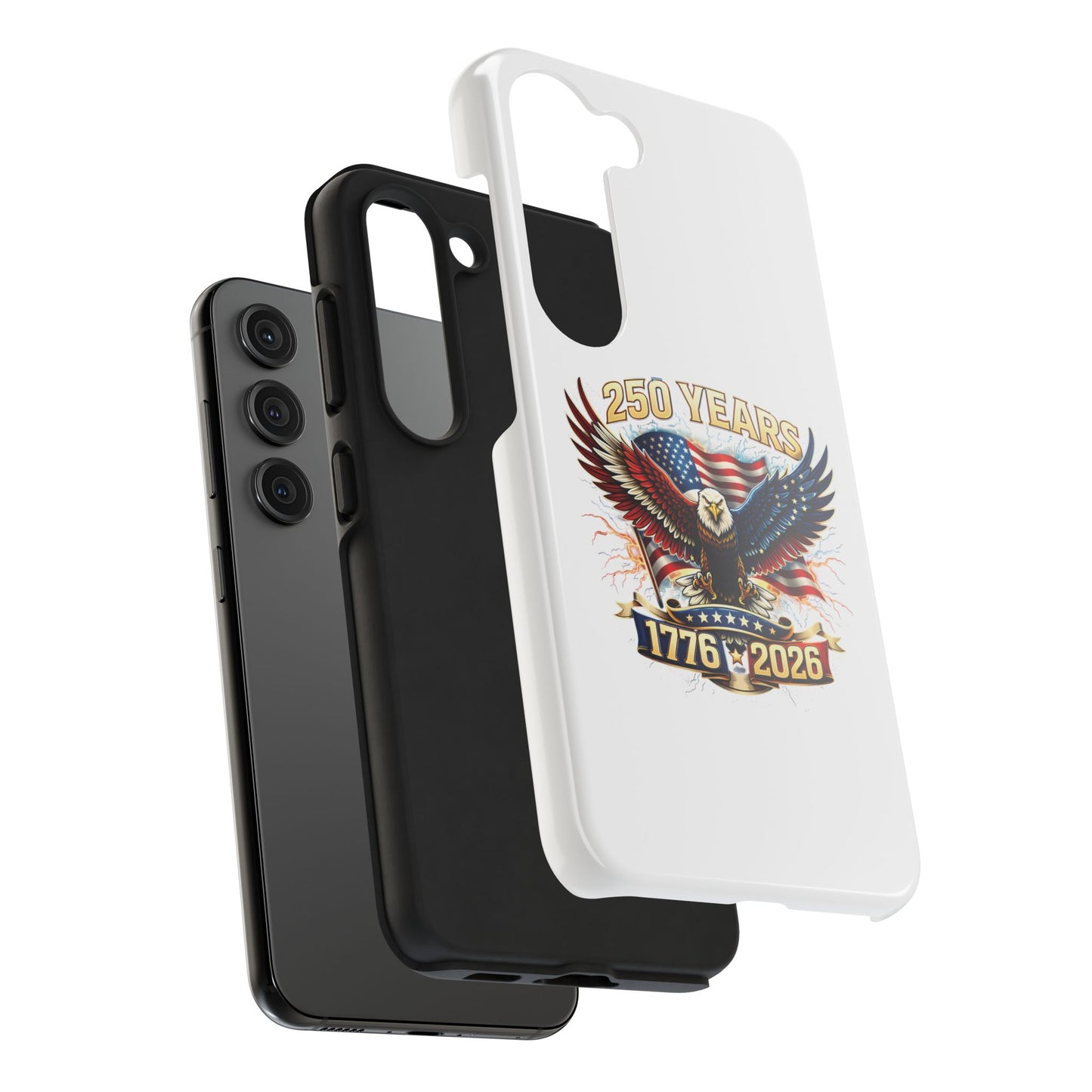 250 Years 1776–2026 Patriotic Eagle Phone Case