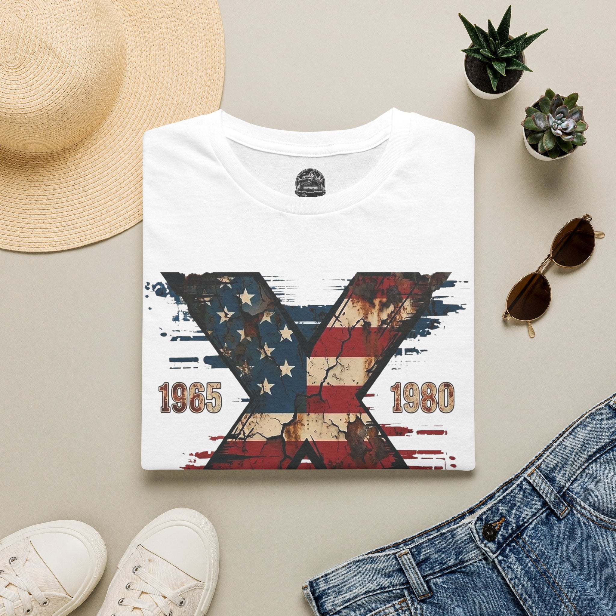 Generation X 1965–1980 T-Shirt — Retro Vintage Birth Year Tee