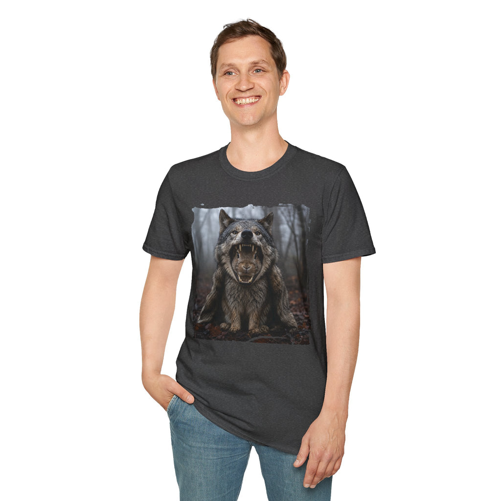 Wolf Roar T-Shirt — Fierce Forest Wildlife Graphic Tee