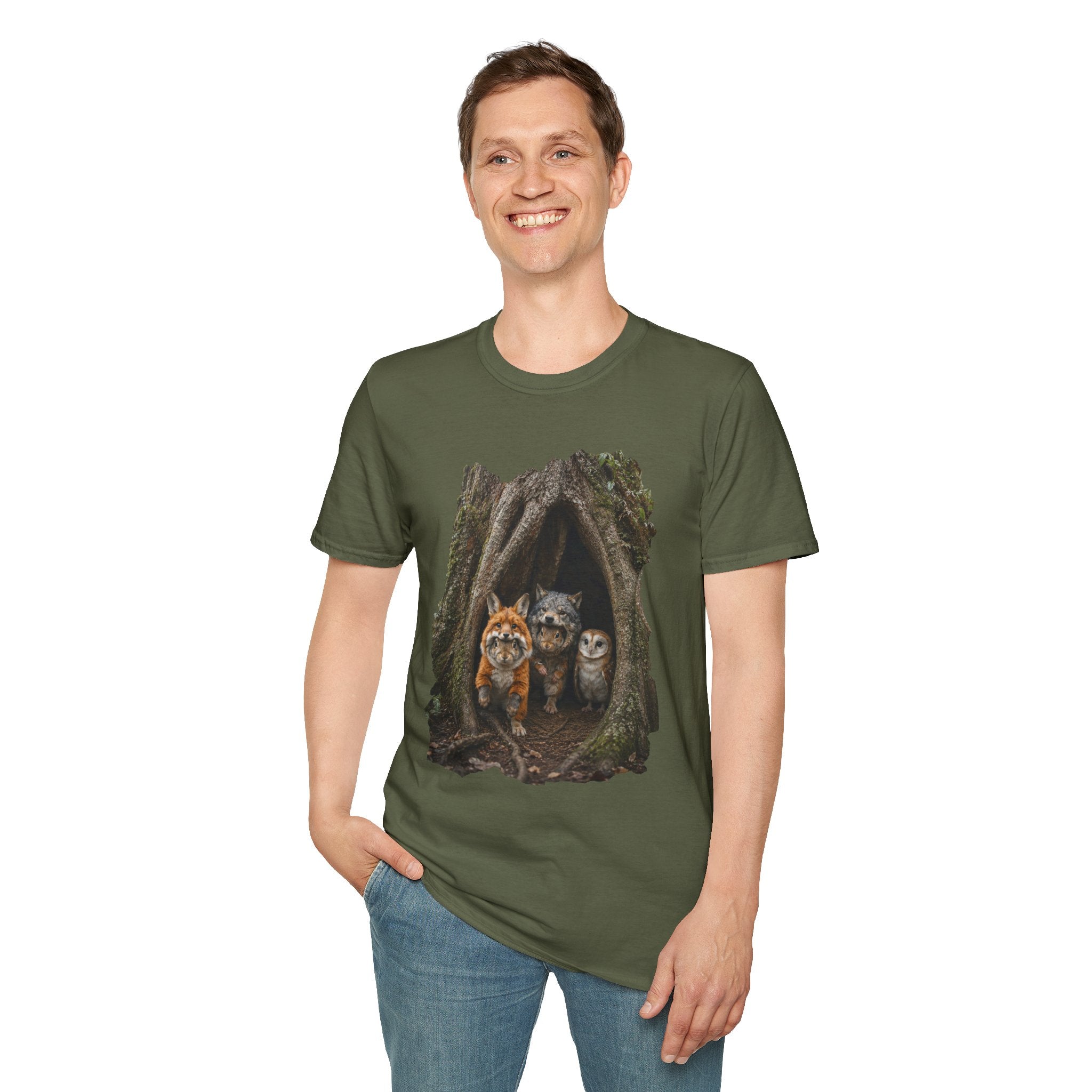 Animal Predator Tree Unisex T-Shirt